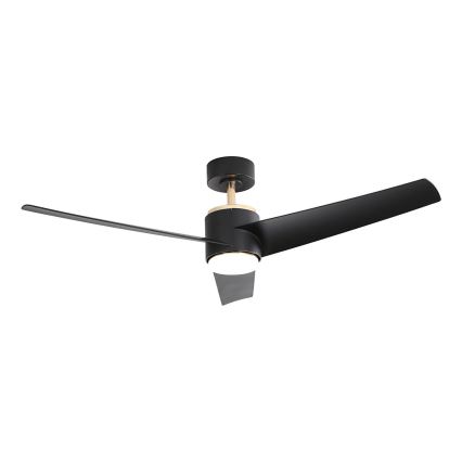 Immax NEO 07280L - LED Ceiling fan BEAUTY LED/18W/230V Wi-Fi Tuya black d. 132 cm + remote control