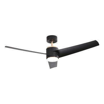 Immax NEO 07280L - LED Dimmable ceiling fan BEAUTY LED/18W/230V Wi-Fi Tuya black + remote control