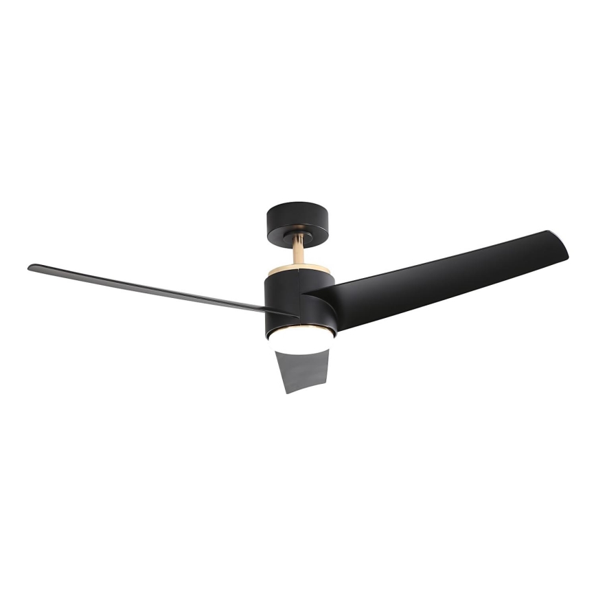 Immax NEO 07280L - LED Dimmable ceiling fan BEAUTY LED/18W/230V Wi-Fi Tuya black + remote control
