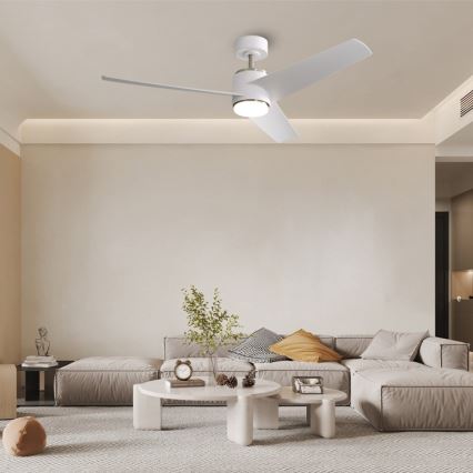 Immax NEO 07282L - LED+CCT Dimmable Ceiling Fan BEAUTY LED/18W/230V 3000/4000/6000K Tuya Wi-Fi + Remote Control