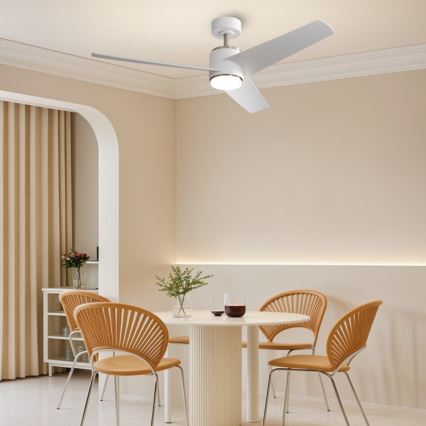 Immax NEO 07282L - LED+CCT Dimmable Ceiling Fan BEAUTY LED/18W/230V 3000/4000/6000K Tuya Wi-Fi + Remote Control