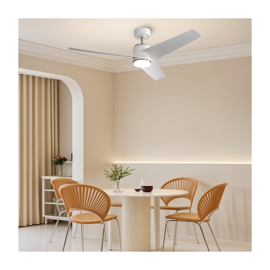 Immax NEO 07282L - LED+CCT Dimmable Ceiling Fan BEAUTY LED/18W/230V 3000/4000/6000K Tuya Wi-Fi + Remote Control