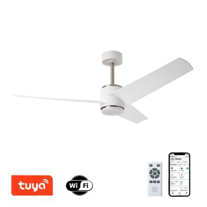 Immax NEO 07282L - LED+CCT Dimmable Ceiling Fan BEAUTY LED/18W/230V 3000/4000/6000K Tuya Wi-Fi + Remote Control