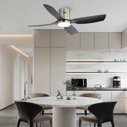 Immax NEO 07282L - LED+CCT Dimmable Ceiling Fan PURE LED/24W/230V 3000/4000/6000K Wi‑Fi Tuya + Remote Control