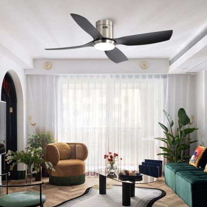 Immax NEO 07282L - LED+CCT Dimmable Ceiling Fan PURE LED/24W/230V 3000/4000/6000K Wi‑Fi Tuya + Remote Control