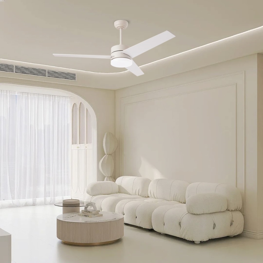 Immax NEO 07284L - LED+CCT Dimmable Ceiling Fan VARIABLE LED/24W/230V 3000/4000/6000K Wi-Fi Tuya + remote control