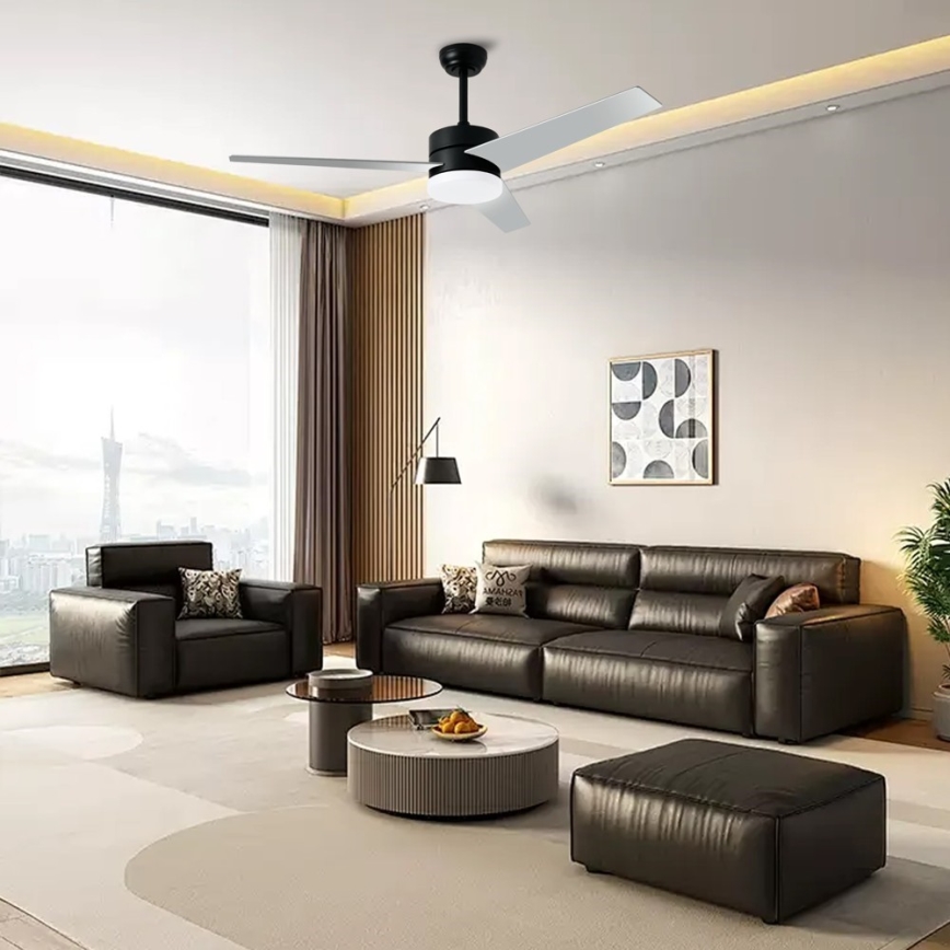 Immax NEO 07285L - LED+CCT Dimmable ceiling fan VARIABLE LED/24W/230V 3000/4000/6000K Wi-Fi Tuya Ø 132 cm + remote control