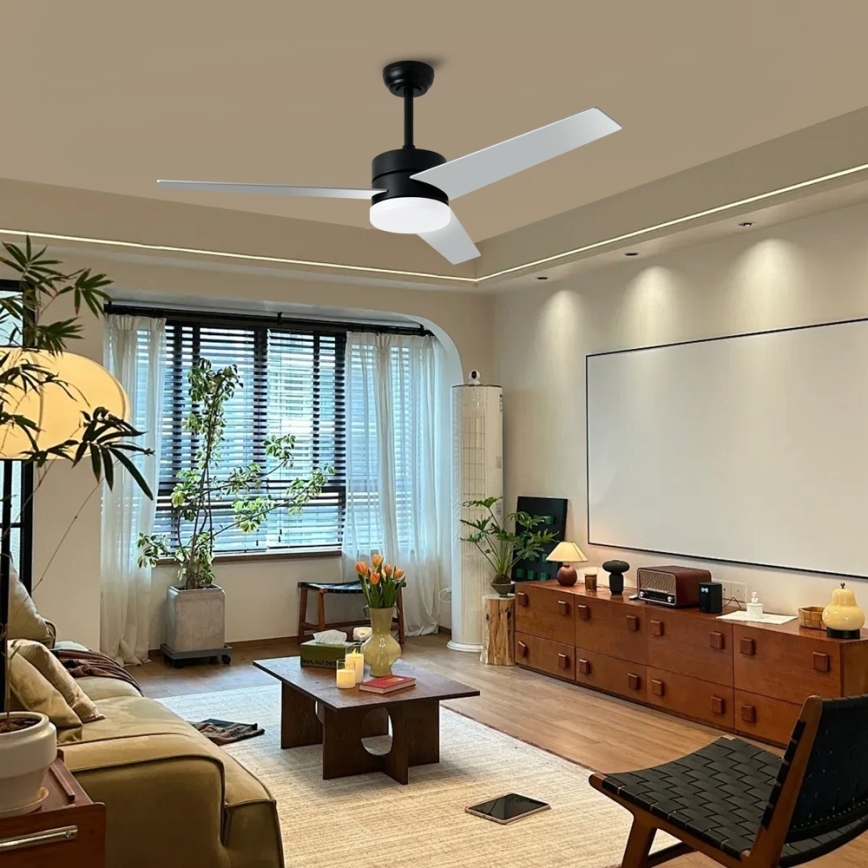 Immax NEO 07285L - LED+CCT Dimmable ceiling fan VARIABLE LED/24W/230V 3000/4000/6000K Wi-Fi Tuya Ø 132 cm + remote control