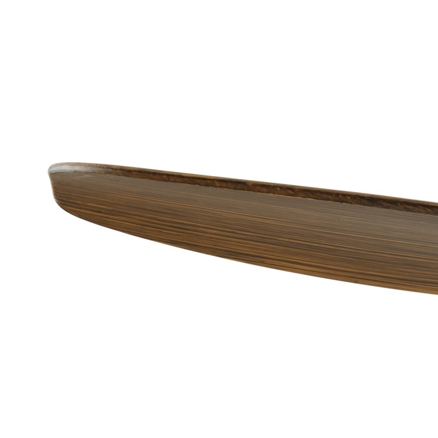 Immax NEO 07286L - WAVE LED ceiling fan LED/18W/230V Tuya Wi‑Fi, brown, dia. 132 cm + remote control