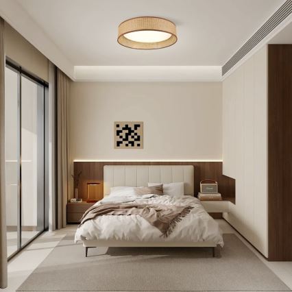 Immax NEO 07288L - LED+CCT Dimmable Ceiling Light LONA LED/36W/230V 3000–6000K Tuya Wi‑Fi Ø 45.5 cm + Remote Control