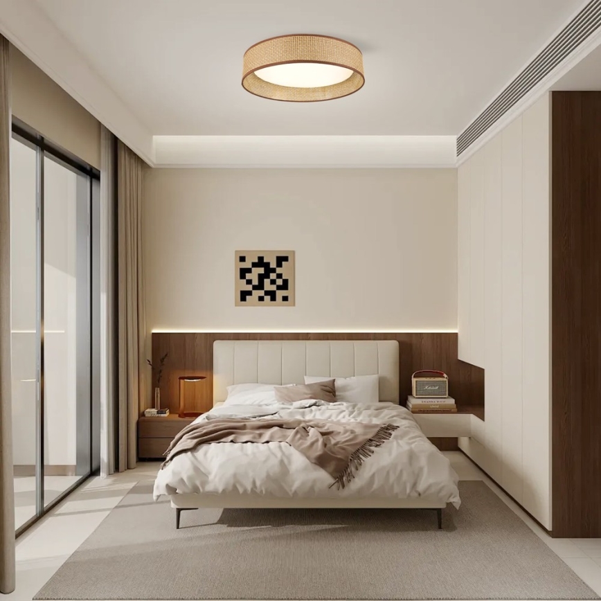 Immax NEO 07288L - LED+CCT Dimmable Ceiling Light LONA LED/36W/230V 3000–6000K Tuya Wi‑Fi Ø 45.5 cm + Remote Control