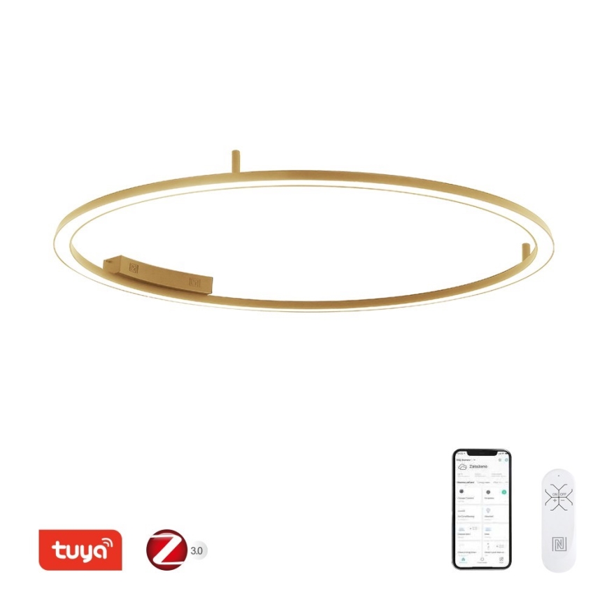 Immax NEO 07290-120G - FINO LED Dimmable CCT Ceiling Light LED/55W/230V 2700–6500K Tuya Ø 120 cm with Remote Control