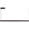 Immax NEO 07301L - MADEIRA Dimmable LED Pendant on Cable LED/33W/230V Tuya Wi‑Fi 152 cm Walnut + Remote Control