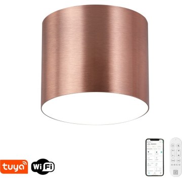 Immax NEO 07320L - RONDATE LED Dimmable Ceiling Light LED/32W/230V Ø 16.5 cm Tuya Wi-Fi, Rose Gold