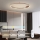 Immax NEO 07326-80C - LED Dimmable Ceiling Light FINO LED/55W/230V 80 cm Tuya Rose Gold + Remote Control