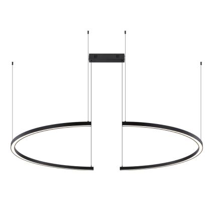 Immax NEO 07329L - FINO Dimmable Cable Pendant Light LED/72W/230V 120 cm Black Tuya-enabled + Remote Control