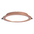 Immax NEO 07331L - LED Dimmable Recessed Downlight DOWN LED/36W/230V Wi-Fi Tuya Ø 23 cm Rose Gold
