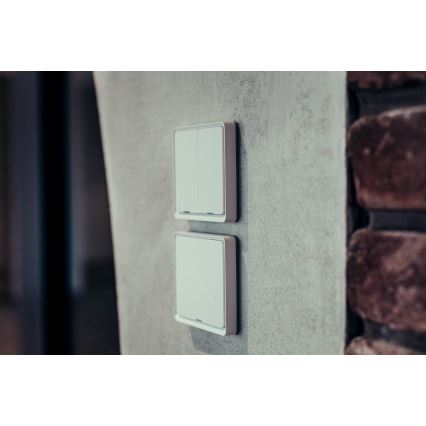 Immax NEO 07507L - Switch 2-button SMART 1xCR2430 Zigbee 3.0 Tuya
