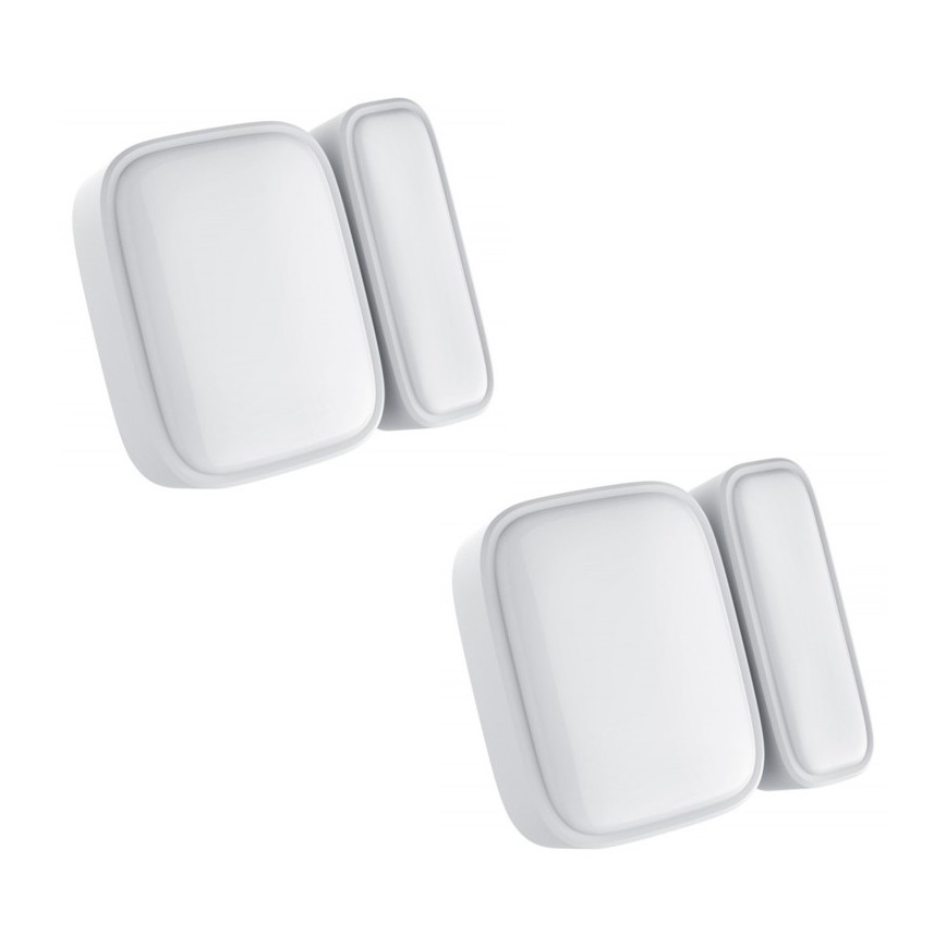 Immax NEO 07511L - SET 2x Magnetic window and door sensor SMART 1xCR2032  Zigbee Tuya