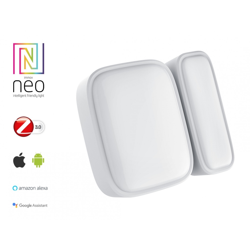 Immax NEO 07511L - SET 2x Window and door magnetic sensor SMART Zigbee Tuya