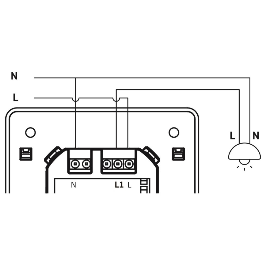 Immax NEO 07513L - 2-button switch SMART 230V Wi-Fi Tuya