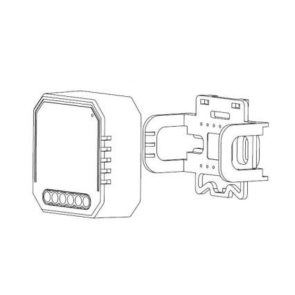 Immax NEO 07521L - Smart controller with consumption measurement V6 1-button Tuya