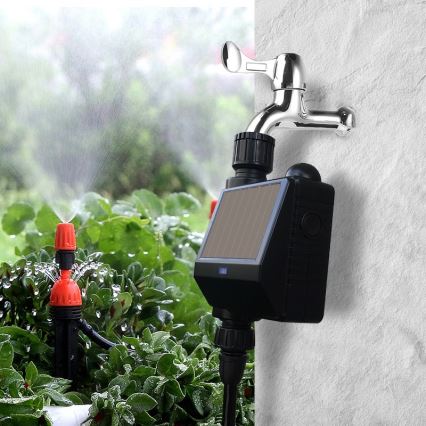 Immax NEO 07525L - Irrigation valve + soil moisture sensor 2xAA IP65 Tuya