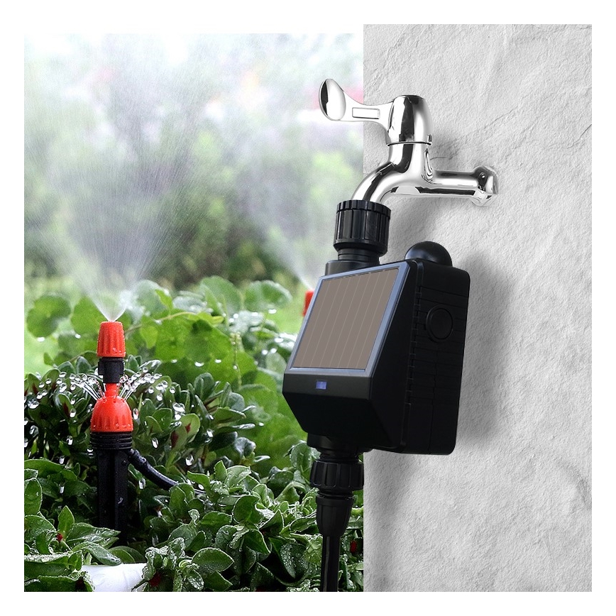 Immax NEO 07525L - Irrigation valve + soil moisture sensor 2xAA IP65 Tuya