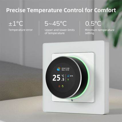 Immax NEO 07535L - Smart thermostat for electric underfloor heating 230V/16A Wi-Fi Tuya