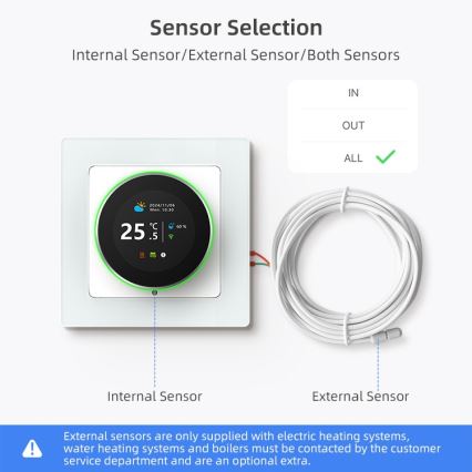 Immax NEO 07535L - Smart thermostat for electric underfloor heating 230V/16A Wi-Fi Tuya