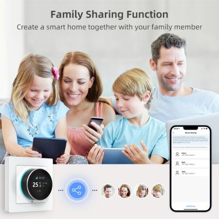 Immax NEO 07535L - Smart thermostat for electric underfloor heating 230V/16A Wi-Fi Tuya