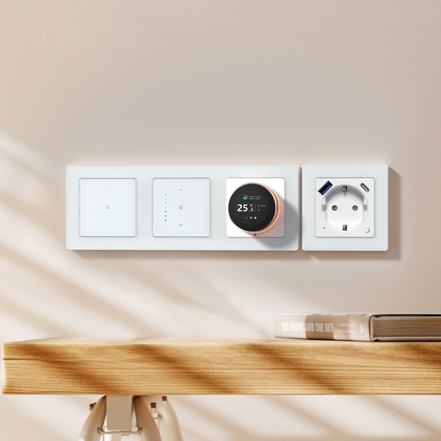 Immax NEO 07538L - SMART Single-Button 230V Tuya Wi-Fi Switch