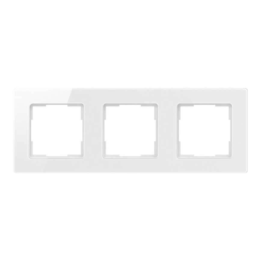 Immax NEO 07542L - 3-gang frame for switches, sockets and thermostats