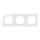 Immax NEO 07542L - 3-gang frame for switches, sockets and thermostats