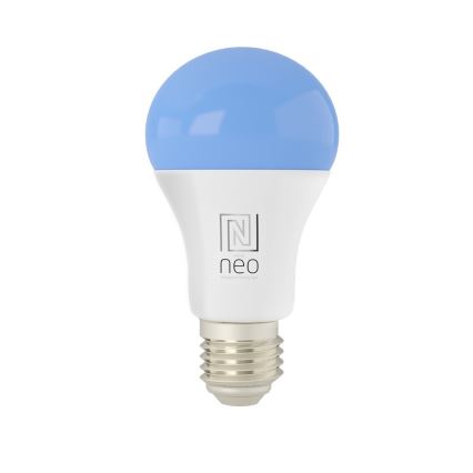 Immax NEO 07712L - LED RGB+CCT Dimmable bulb NEO LITE Smart E27/9W/230V Wi-Fi Tuya 2200 - 6500K