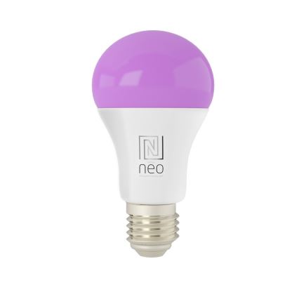 Immax NEO 07712L - LED RGB+CCT Dimmable bulb NEO LITE Smart E27/9W/230V Wi-Fi Tuya 2200 - 6500K