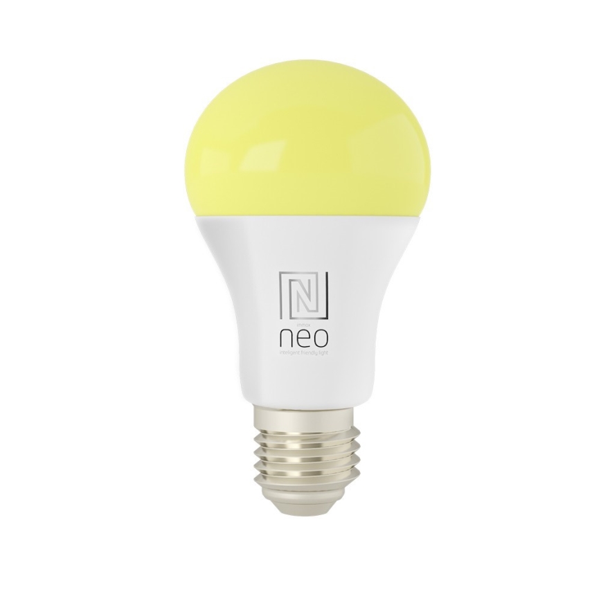 Immax NEO 07712L - LED RGB+CCT Dimmable bulb NEO LITE Smart E27/9W/230V Wi-Fi Tuya 2200 - 6500K