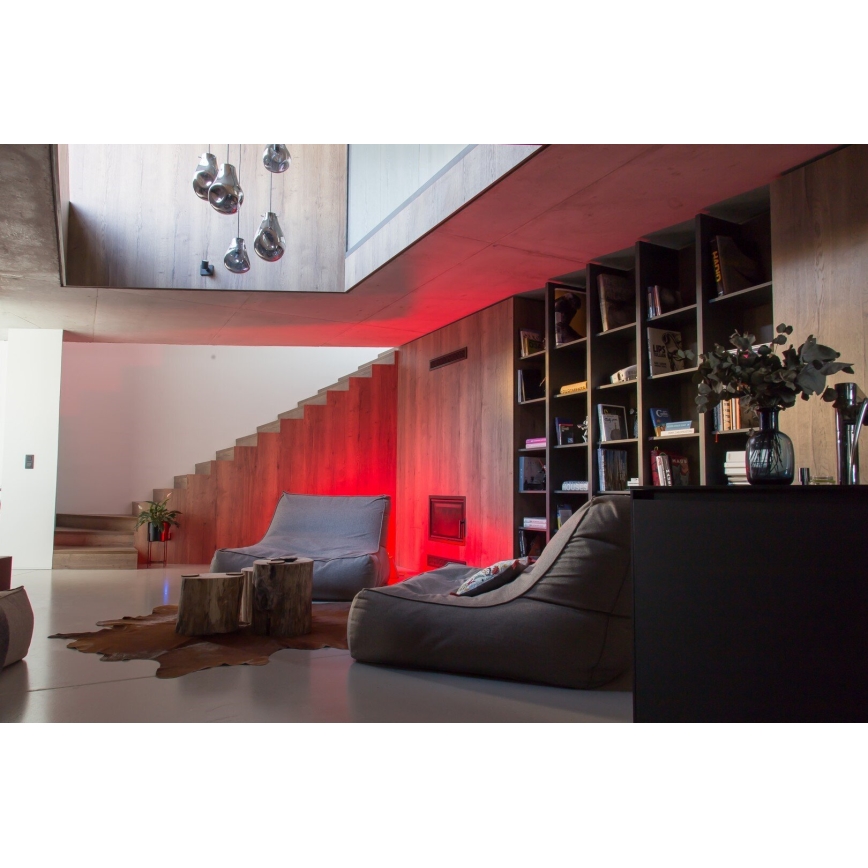 Immax NEO 07724CDO - Set of 3 LED RGB+CCT dimmable GU10 bulbs, 4.8W/230V, 2700–6500K, Tuya Wi‑Fi + remote control