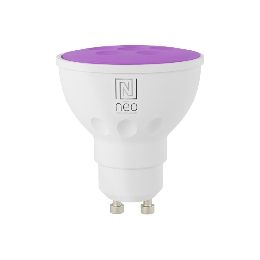 Immax NEO 07724CDO - SET 3x LED RGB+CCT Dimmable bulb GU10/6W/230V 2700-6500K Wi-Fi Tuya + remote control