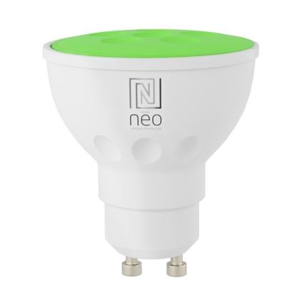 Immax NEO 07724L - LED RGB+CCT Dimmable bulb GU10/4,8W/230V 2700K Wi-Fi Tuya