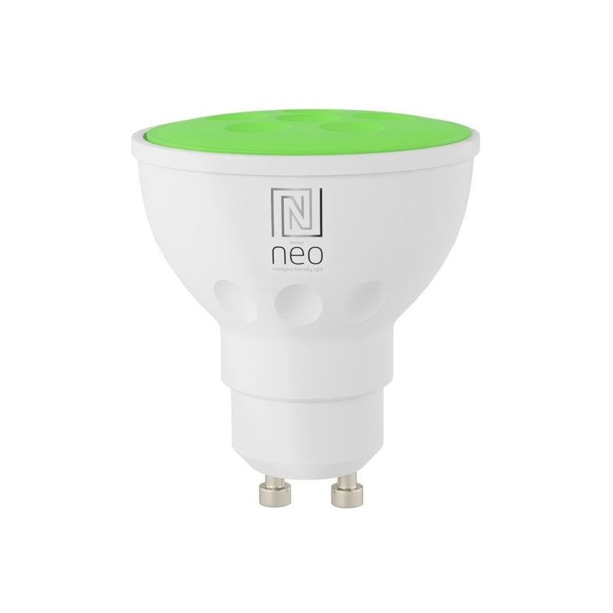 Immax NEO 07724L - LED RGB+CCT Dimmable bulb GU10/4,8W/230V 2700K Wi-Fi Tuya