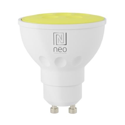 Immax NEO 07724L - LED RGB+CCT Dimmable bulb GU10/4,8W/230V 2700K Wi-Fi Tuya
