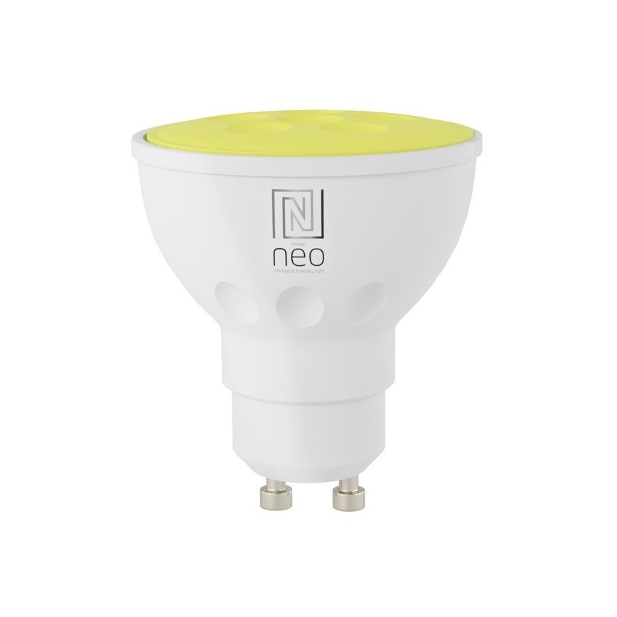 Immax NEO 07724L - LED RGB+CCT Dimmable bulb GU10/4,8W/230V 2700K Wi-Fi Tuya