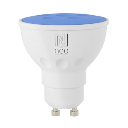 Immax NEO 07724L - LED RGB+CCT Dimmable bulb GU10/4,8W/230V 2700K Wi-Fi Tuya