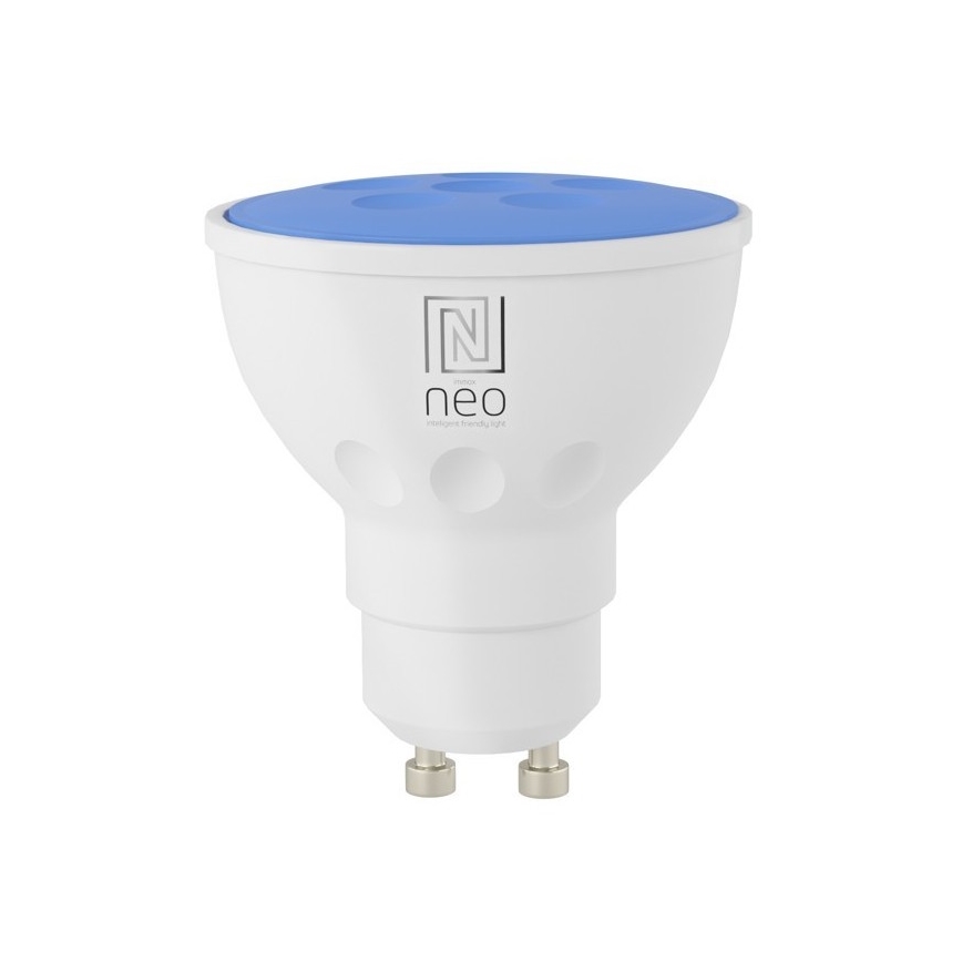 Immax NEO 07724L - LED RGB+CCT Dimmable bulb GU10/4,8W/230V 2700K Wi-Fi Tuya