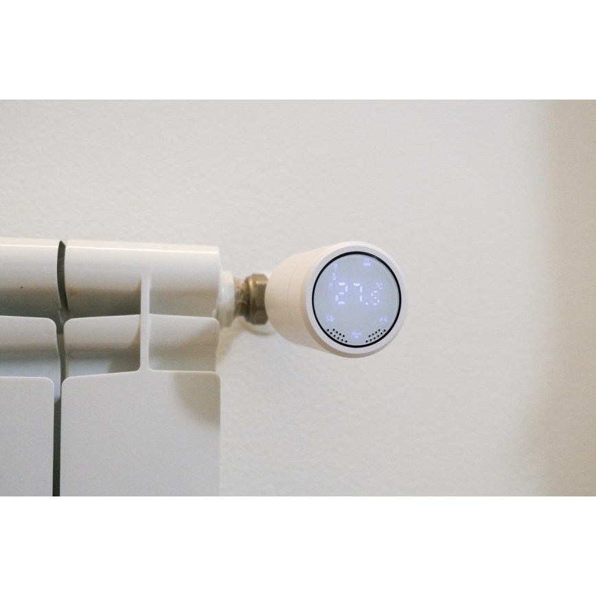 Immax NEO 07732A - SET 3x Thermostatic head 2xAA/3V Tuya
