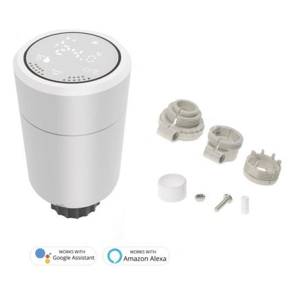 Immax NEO 07732A - SET 3x Thermostatic head 2xAA/3V Tuya