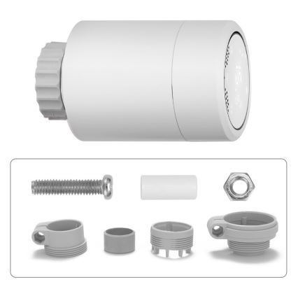 Immax NEO 07732A - SET 3x Thermostatic head 2xAA/3V Tuya