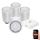 Immax NEO 07732C - SET 4x Thermostatic head + BRIDGE PRO v3 2xAA/3V Wi-Fi Tuya
