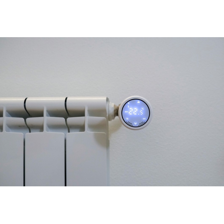 Immax NEO 07732C - SET 4x Thermostatic head + BRIDGE PRO v3 2xAA/3V Wi-Fi Tuya